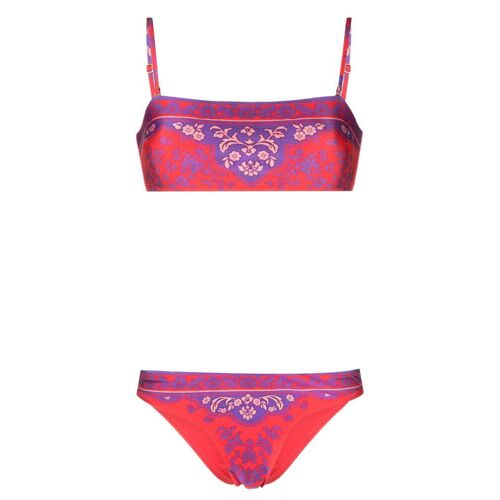 ZIMMERMANN Bandeau-Bikini – Rot 0/1 Female