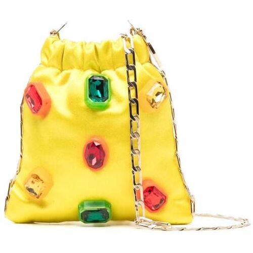 Rosantica Fatalina Gummy Mini-Tasche – Gelb Einheitsgröße Female