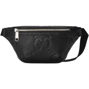 Gucci Kleine Gürteltasche mit Jumbo GG - Schwarz 80/90/100 Male