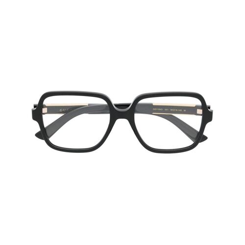 Gucci Eyewear Brille mit eckigem Gestell – Schwarz 56 Female