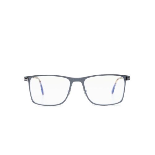 TOM FORD Eyewear Brille mit eckigem Gestell – Silber 55 Male