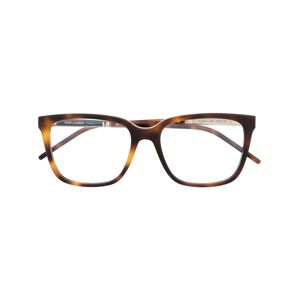Saint Laurent Eyewear Eckige Brille in Schildpattoptik - Braun 54 Unisex