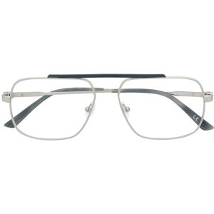 Calvin Klein Eckige CK18106045 Brille - Silber 55 Male