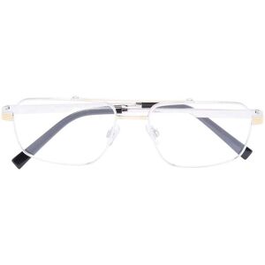 Dolce & Gabbana Eyewear Brille mit doppeltem Steg - Silber Einheitsgröße Male