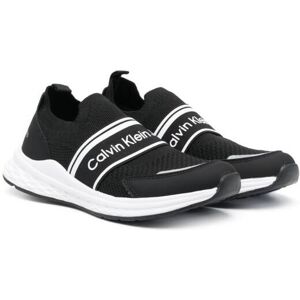 Calvin Klein Kids Slip-On-Sneakers mit Logo - Schwarz 37 Unisex