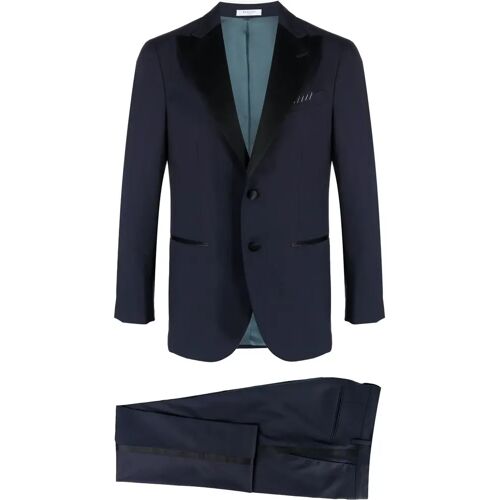 Boglioli Einreihiger Smoking – Blau 56 Male