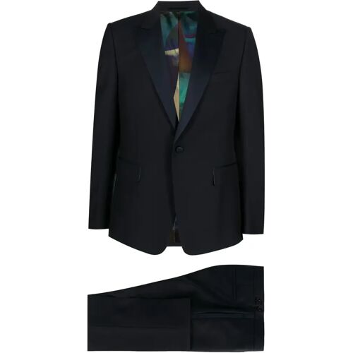 Paul Smith Einreihiger Smoking – Blau 48/50/52 Male