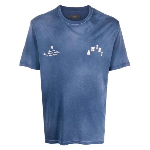 AMIRI Vintage Collegiate T-Shirt – Blau S/M/L Male
