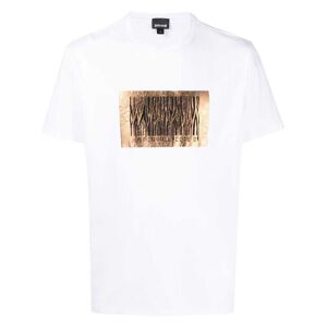 Just Cavalli T-Shirt mit Barcode-Print - Weiß XS/L/XL/XXL/XXXL Male