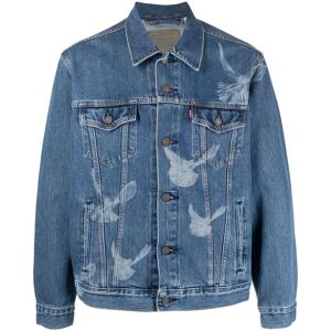 Levi's x 3.PARADIS Jeansjacke mit Vogel-Print - Blau M Male