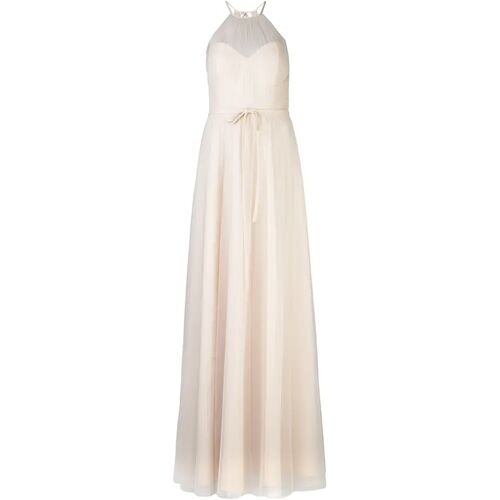 Marchesa Notte Bridesmaids Neckholder-Brautjungfernkleid mit Tüll – Rosa 10/12/14/16/18 Female