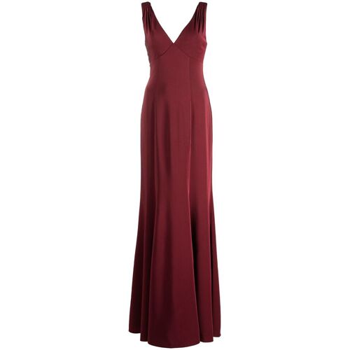 Marchesa Notte Bridesmaids Forli Brautjungfernkleid mit V-Ausschnitt – Rot 4/6/10/12/14/16 Female