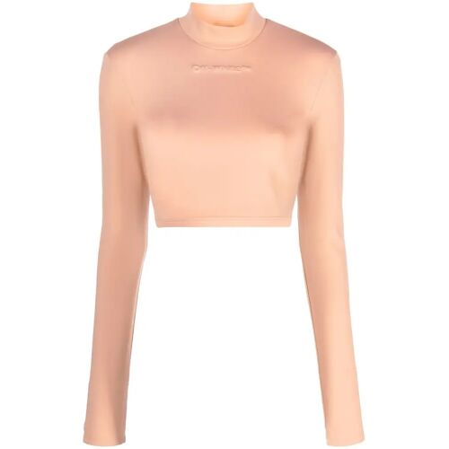 Off-White Elegantes Cropped-Top – Nude 36/38/40/42/44/46 Female