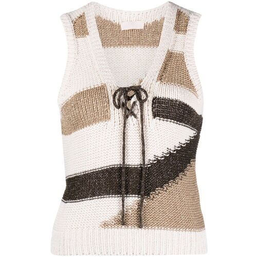 LIU JO Gestricktes Top - Nude XS/M Female