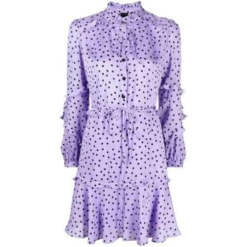 PINKO Minikleid mit Polka Dots – Violett 36/38/40/42/44/46 Female