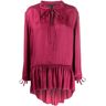 Ann Demeulemeester Bluse mit Rüschen - Rosa 38 Female