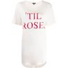 Ann Demeulemeester T-Shirt mit Print - Rosa S/XL Female
