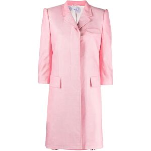 Thom Browne Einreihiger Mantel - Rosa 36/38/40/42/44 Female Thom Browne Einreihiger Mantel - Rosa 36/38/40/42/44 Female