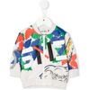 Kenzo Kids Sportoberteil mit Logo-Print - Grau 9 M./12 M./18 M./24 M./36 M. Unisex