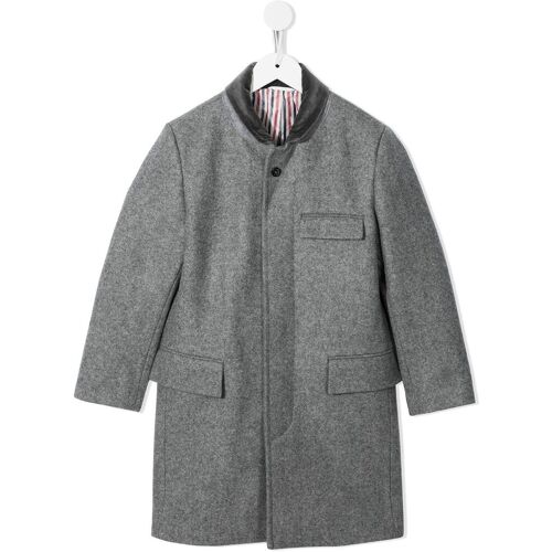 Thom Browne Kids Chesterfield-Mantel – Grau 4 J./6 J./8 J./10 J./12 J. Unisex