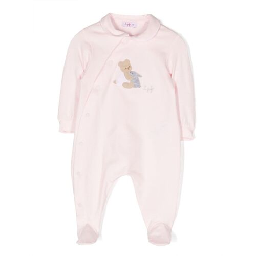 Il Gufo Strampler-Set mit Teddy-Motiv - Rosa 1/3 Unisex