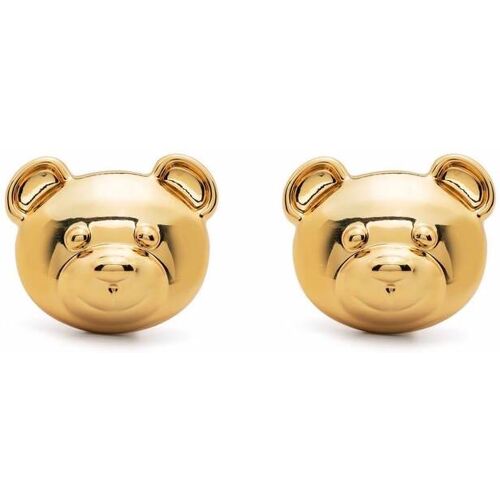 Moschino Ohrringe im Teddybären-Design - Gold Einheitsgröße Female