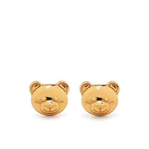 Moschino Ohrringe im Teddybären-Design - Gold Einheitsgröße Female