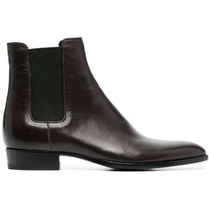 Saint Laurent Wyatt Chelsea-Boots 30mm - Braun 44 Male