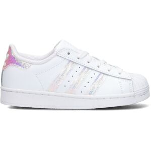 Adidas Sneaker Low Superstar C Weiß Mädchen Weiß Leder 28