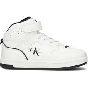 Calvin Klein Sneaker High 80722 Weiß Jungen Weiß Leder-Optik 36