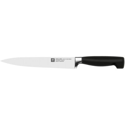 ZWILLING VIER STERNE Fleischmesser 20 cm, Glattschliff ZWILLING VIER STERNE Fleischmesser 20 cm, Glattschliff