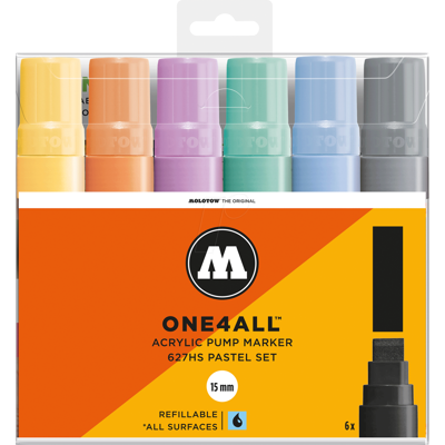 Molotow Modell 15mm Pastell Permanentmarker - Permanent Marker Molotow Modell 15mm Pastell Permanentmarker - Permanent Marker