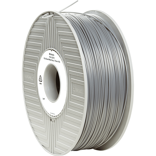 VERBATIM 55319 - Filament, PLA, grau, 1,75 mm, 1 kg