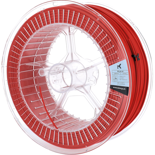 KIMYA PL2098TQ - Filament, PLA-HI, Rot, 2,85 mm, 2.200 g