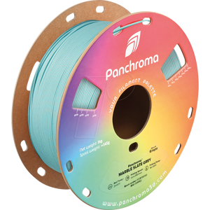POLYMAKER CA4004 - Filament, Panchroma PLA, Marble Slate Grey, 1,75 mm, 1 kg POLYMAKER CA4004 - Filament, Panchroma PLA, Marble Slate Grey, 1,75 mm, 1 kg