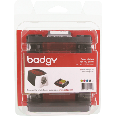 EVOLIS BADGY CBGR0100C - Farbbandkassette für Badgy 100 / 200 EVOLIS BADGY CBGR0100C - Farbbandkassette für Badgy 100 / 200