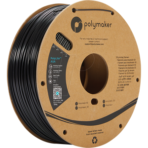 POLYMAKER F01001 - Filament - PolyLite ASA 1,75 mm - 1 kg - schwarz