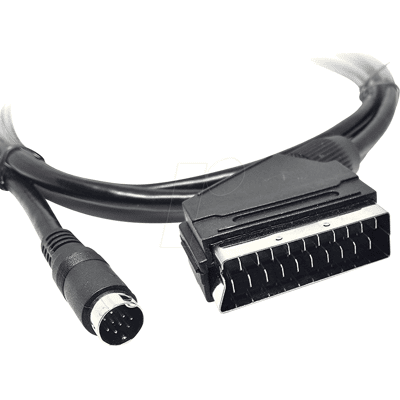 XORO KABEL AV3 - AV3 Kabel, mini-DIN auf Scart XORO KABEL AV3 - AV3 Kabel, mini-DIN auf Scart