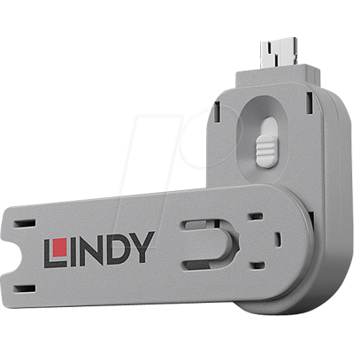 LINDY 40624 - USB-A-Port Schloss (1x Schlüssel, 1x Schloss), weiß LINDY 40624 - USB-A-Port Schloss (1x Schlüssel, 1x Schloss), weiß