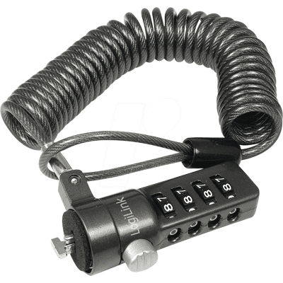 LOGILINK NBS004 - Laptopschloss, Zahlen-Code, 1,8 m LOGILINK NBS004 - Laptopschloss, Zahlen-Code, 1,8 m
