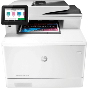 Hewlett Packard HP W1A77A - Drucker, Laser, Color, 3in1, WLAN, LAN, USB, Duplex, inkl. UHG