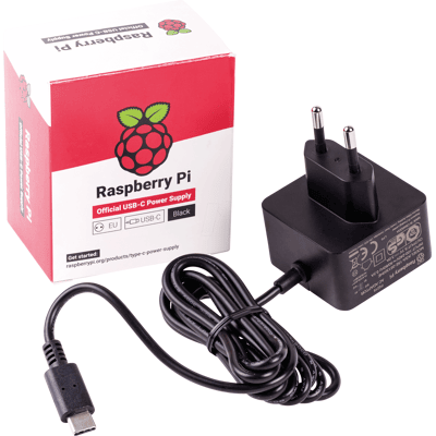 RPI PS 15W BK EU - Raspberry Pi - Netzteil, 5,1 V, 3,0 A, USB Type-C, EU-Stecker, s RPI PS 15W BK EU - Raspberry Pi - Netzteil, 5,1 V, 3,0 A, USB Type-C, EU-Stecker, s