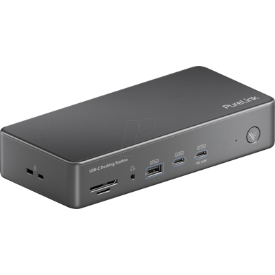 PURELINK PURE VL-D230DL - PortReplicator/Dockingstation, USB-C, 18 Port PURELINK PURE VL-D230DL - PortReplicator/Dockingstation, USB-C, 18 Port