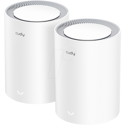 CUDY M3000-2 - WLAN Mesh System, 2976 MBit/s, 2 Geräte CUDY M3000-2 - WLAN Mesh System, 2976 MBit/s, 2 Geräte