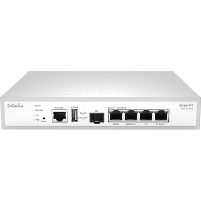 Engenius EG XG60-FIT - VPN Router, Gigabit Ethernet, SFP, PoE+ Engenius EG XG60-FIT - VPN Router, Gigabit Ethernet, SFP, PoE+