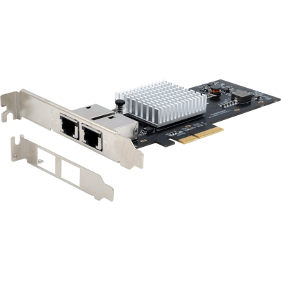 EXSYS EX-60222 - Netzwerkkarte, PCIe, Gigabit Ethernet, 2x RJ45 EXSYS EX-60222 - Netzwerkkarte, PCIe, Gigabit Ethernet, 2x RJ45