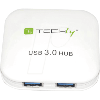 TECHLY IUSB3-HUB4-WH - USB 3.0 Super Speed Hub 4-Port TECHLY IUSB3-HUB4-WH - USB 3.0 Super Speed Hub 4-Port