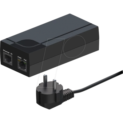 Teltonika NETWORKS Single Port Gigabit PoE Injector EU - PoE-Injektor Teltonika NETWORKS Single Port Gigabit PoE Injector EU - PoE-Injektor