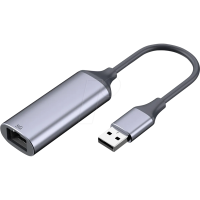 VALUE 12991127 - Netzwerkkarte, USB Typ A, Gigabit Ethernet, 1x RJ45 VALUE 12991127 - Netzwerkkarte, USB Typ A, Gigabit Ethernet, 1x RJ45