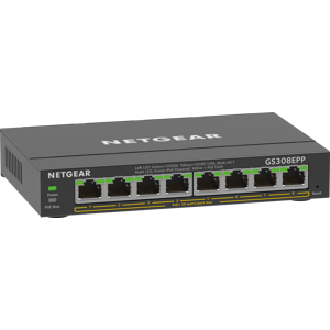 NETGEAR GS308EPP - Switch, 8-Port, Gigabit Ethernet, PoE+